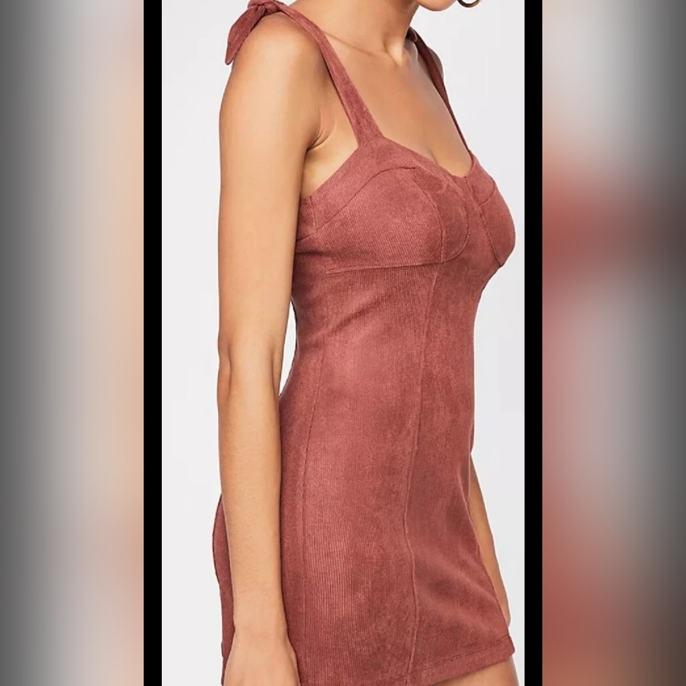 Free People Rust Mini Dress